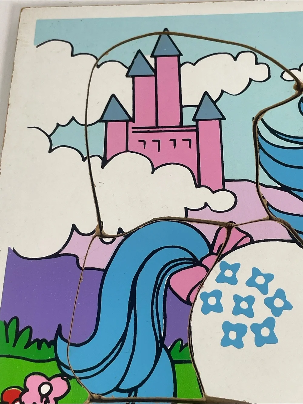 Playskool “Majesty & Spike the Dragon” Vintage 1984 puzzle
